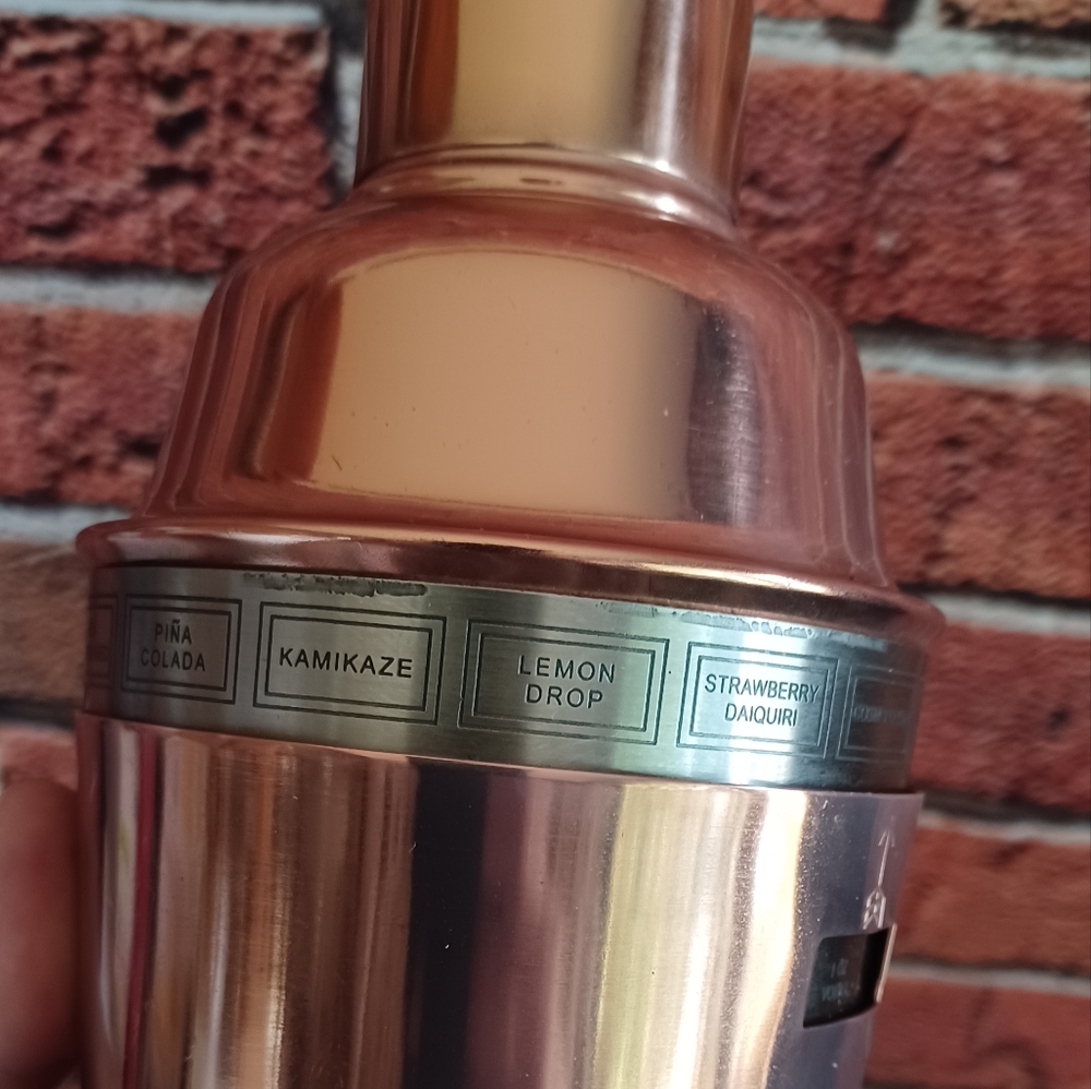 Copper cocktail maker/shaker - Picture 14 of 16